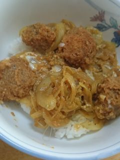 簡単ピリ辛カレーカツ丼-レシピのメイン写真