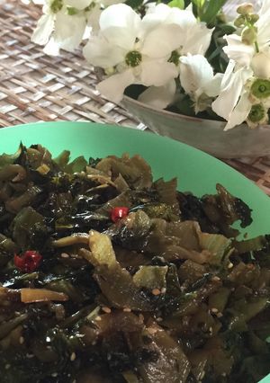 高菜漬けの油炒め-レシピのメイン写真