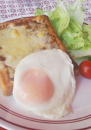 簡単朝食!!栄養満点トースト♪-レシピのメイン写真