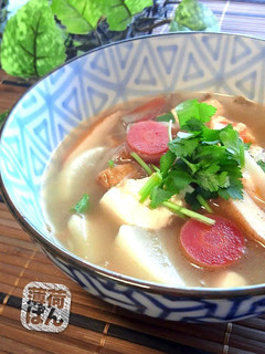 塩トマトで♪けんちん汁✿-レシピのメイン写真