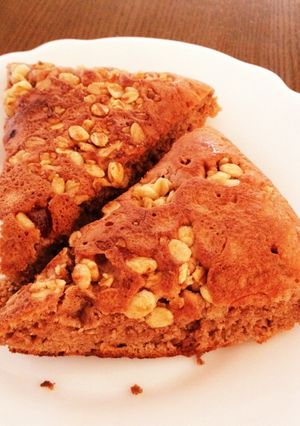 簡単ふわザク♪チョコ風味のホットケーキ-レシピのメイン写真