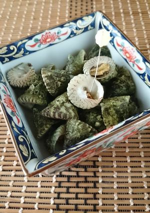 磯の巻き貝類の(薄蓋貝)★楽な取り出し方-レシピのメイン写真