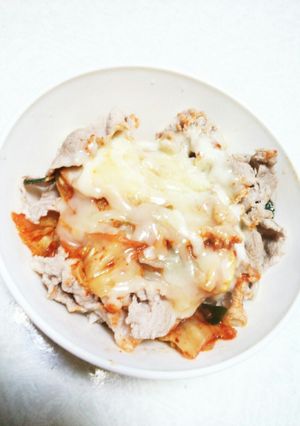 豚肉キムチチーズ-レシピのメイン写真