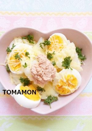 簡単ベジタリアン★エッグポテトサラダ-レシピのメイン写真