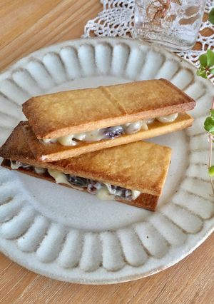 目指せ六●亭＊レーズンバターサンド-レシピのメイン写真
