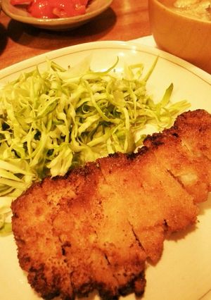 ソース無しで美味しい＊塩麹とんかつ＊-レシピのメイン写真