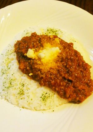 トマトソースで簡単！コク旨ドライカレー-レシピのメイン写真