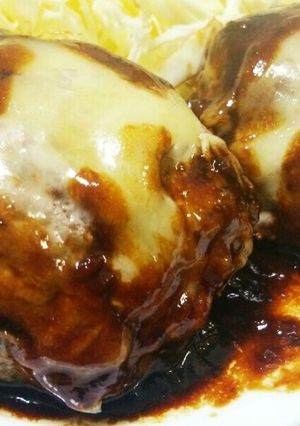 お麩マジック★チーズハンバーグ-レシピのメイン写真