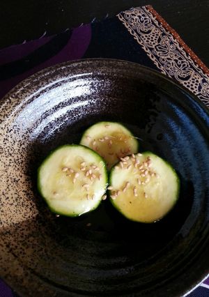 ズッキーニの漬け物(たまり漬け)-レシピのメイン写真