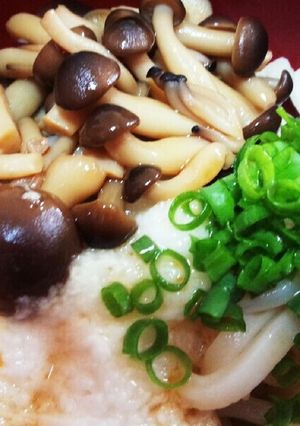 冷やしうどんの付け合わせしめじ-レシピのメイン写真