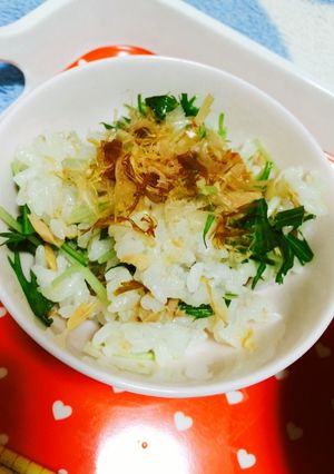 シーチキンと水菜のまぜごはん-レシピのメイン写真