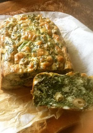 ほうれん草のパンケーキ-レシピのメイン写真
