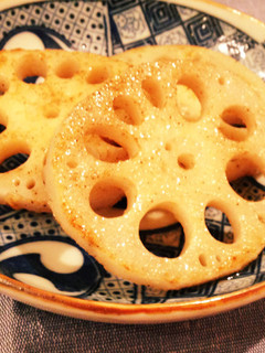 5分でできる簡単!焼きレンコン-レシピのメイン写真