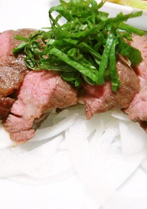 さっぱり美味しい☆和風ステーキ-レシピのメイン写真