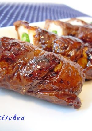 お弁当・お節に♬竹輪の牛肉巻き-レシピのメイン写真