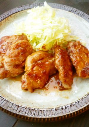 豚ヒレ肉のピリ辛ステーキ♪-レシピのメイン写真