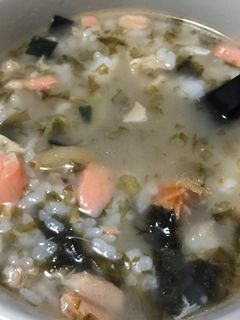 「かんたん鮭茶漬け」-レシピのメイン写真