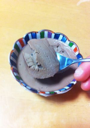 生クリームでなめらかチョコプリン-レシピのメイン写真