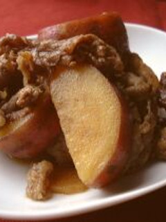 さつまいもと牛肉の甘辛煮-レシピのメイン写真