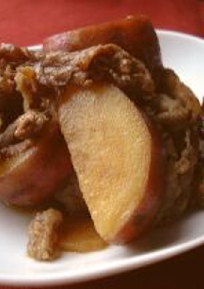 さつまいもと牛肉の甘辛煮-レシピのメイン写真