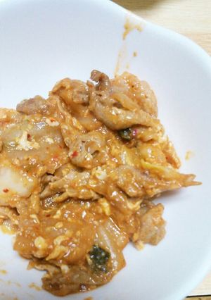 豚キムチ！ご飯がすすむ！-レシピのメイン写真