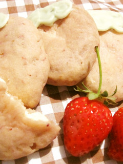 桜色♡いちごクッキー-レシピのメイン写真