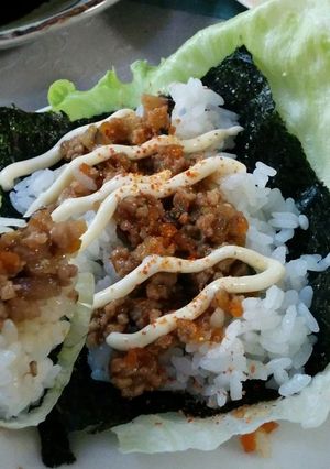 パリパリレタス巻き-レシピのメイン写真