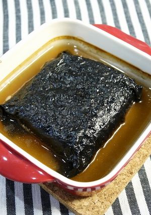 和風！キャベツハンバーグ煮-レシピのメイン写真
