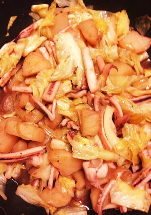 簡単！ガーリック野菜炒め！-レシピのメイン写真