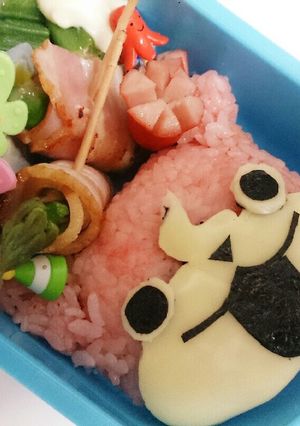 妖怪ウォッチ ジバニャン キャラ弁-レシピのメイン写真