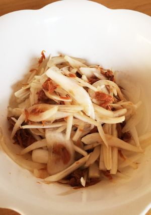 新玉ねぎのはごろも煮あえ-レシピのメイン写真