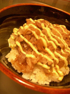 玉ねぎとろとろ~❤しょうが焼き丼!-レシピのメイン写真