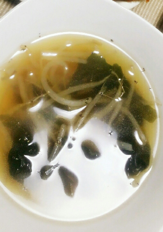 もやしとわかめのさっぱりスープ-レシピのメイン写真