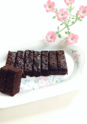 バター不要！簡単しっとりブラウニー☆-レシピのメイン写真