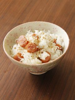 ソーセージとじゃこの混ぜごはん-レシピのメイン写真