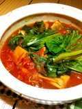 高野豆腐のトマト鍋