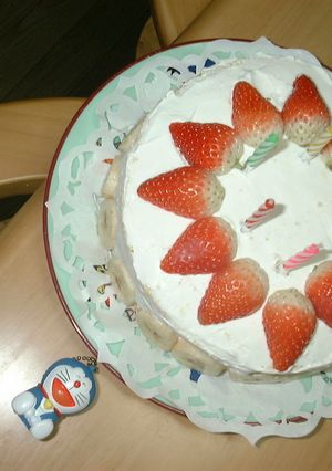 ヘルシーな生クリーム-レシピのメイン写真