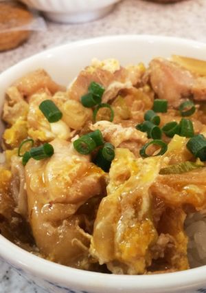 甘〜い♪つゆだくの親子丼-レシピのメイン写真