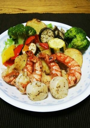 魚介と野菜のオーブン焼き-レシピのメイン写真