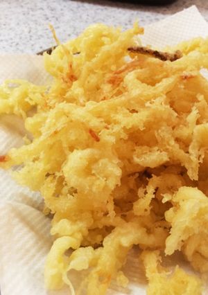超簡単♪箸が止まらない！さきいか天ぷら♪-レシピのメイン写真