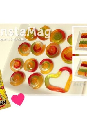 ＊ハリボーのぐるぐるグミ-レシピのメイン写真