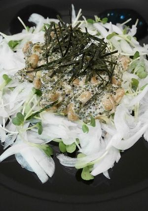 とんぶりと納豆のサラダ-レシピのメイン写真
