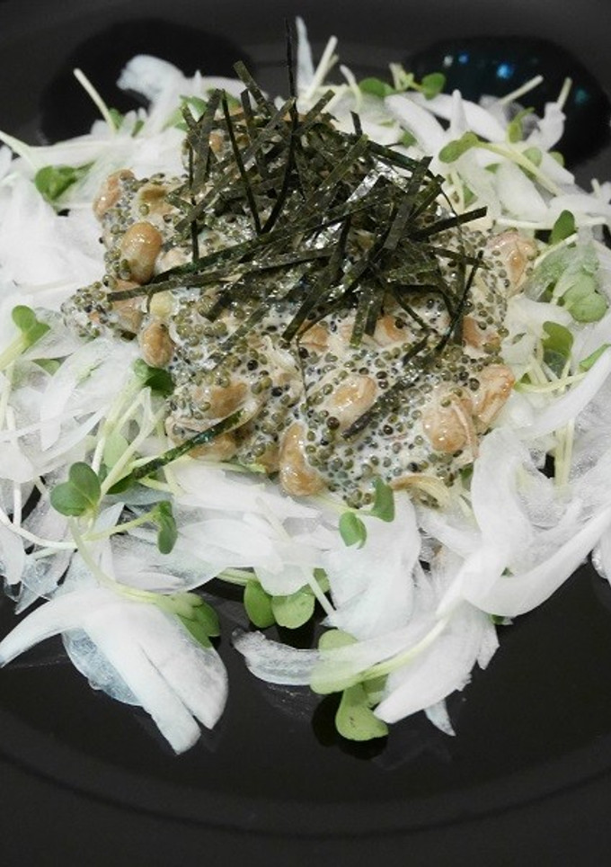 とんぶりと納豆のサラダ-レシピのメイン写真