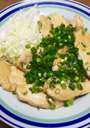 驚きの柔らかさ！鶏ムネ肉でポン酢焼き-レシピのメイン写真