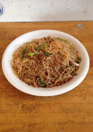 我流焼きビーフン-レシピのメイン写真