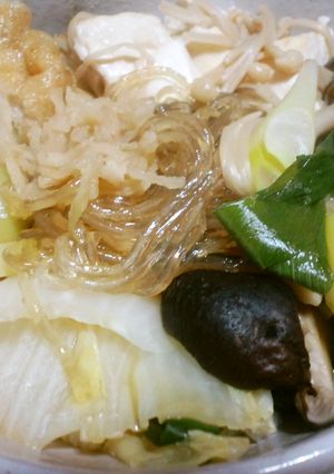 肉ナシすき煮-レシピのメイン写真