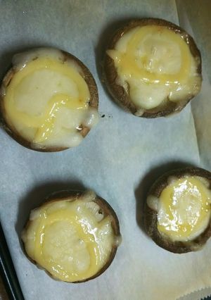 お弁当に！椎茸のチーズ焼き-レシピのメイン写真