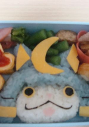 妖怪ウォッチ★ブシニャン★キャラ弁-レシピのメイン写真