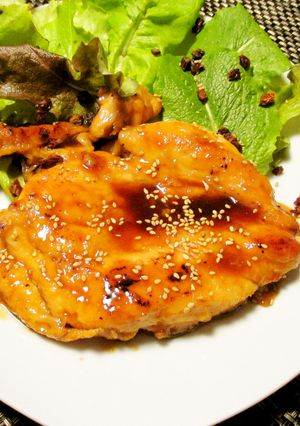 節約！ヘルシー！鶏胸肉の照り焼き-レシピのメイン写真