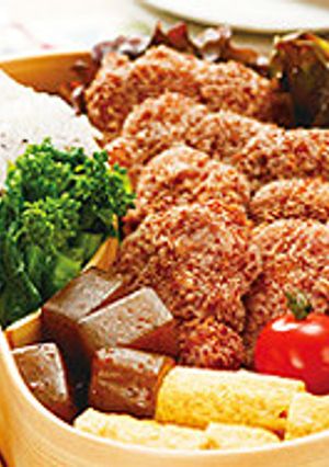 アメリカン・ポーク ヒレのおかき揚げ弁当-レシピのメイン写真